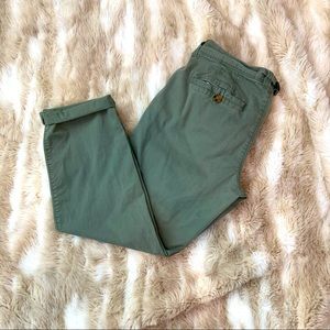Old Navy Olive Green Chinos. Size 6